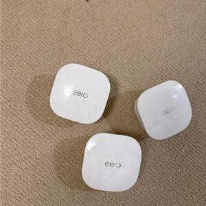 Set of 3 Eero White Wireless Access Points